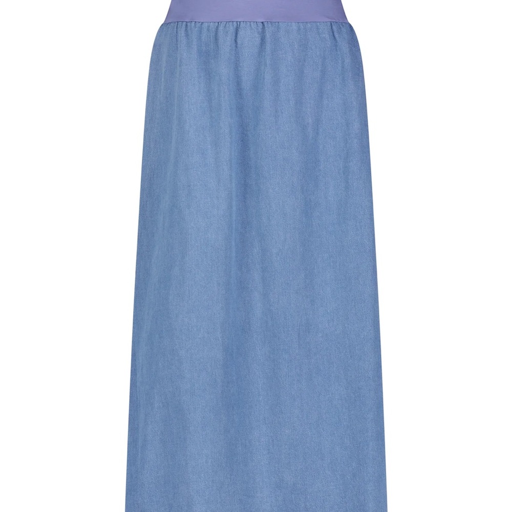 NWT Aleeza Paris Lala Denim Skirt Size XS